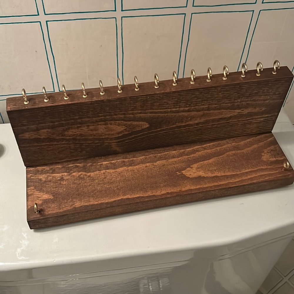 Jewelry Shelf with Hooks